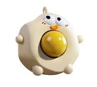 Varied Feedback Design: Squeeze toys crafted in a soft-boiled egg style provide varied stress-relief feedback, combining a rich tactile experience with portability to inspire fun and relaxation during