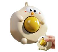 Varied Feedback Design: Squeeze toys crafted in a soft-boiled egg style provide varied stress-relief feedback, combining a rich tactile experience with portability to inspire fun and relaxation during