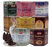 Variedad de Conos de Incienso de reflujo para Cascada y colchoneta Inciensos Aromaticos|Incienso|Inciense|Insienso