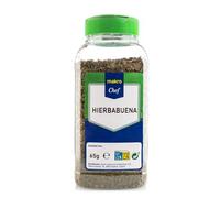 Variedad de Especias y Hierbas Makro Chef: Cilantro, Hierbabuena, Hinojo, Orégano, Piñones y Regaliz en Diferentes Formatos - Ideal para Cocina Profesional y Hogar (1 BOTE, Hierbabuena 65g)