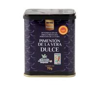 Variedad de Pimentones Makro Chef y Metro: Pimentón Dulce y Picante en Formatos (45g, 70g, 180g, 450g, 800g, 1.1kg) - Ideal para Cocina Profesional y Hogar (1 LATA, Pimentón de la Vera Dulce 70g)