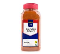 Variedad de Pimentones Makro Chef y Metro: Pimentón Dulce y Picante en Formatos (45g, 70g, 180g, 450g, 800g, 1.1kg) - Ideal para Cocina Profesional y Hogar (3 BOTES, Pimentón Picante 450g)