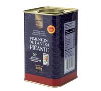 Variedad de Pimentones Makro Chef y Metro: Pimentón Dulce y Picante en Formatos (45g, 70g, 180g, 450g, 800g, 1.1kg) - Ideal para Cocina Profesional y Hogar (1 LATA, Pimentón de la Vera Picante 800g)