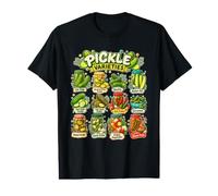 Variedades de encurtidos Eneldo Pan Mantequilla Caliente Kimchi Foodie Camiseta gráfica económica