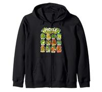 Variedades de encurtidos Eneldo Pan Mantequilla Caliente Kimchi Foodie Sudadera con Capucha