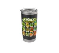Variedades de encurtidos Eneldo Pan Mantequilla Caliente Kimchi Foodie Vaso térmico de acero inoxidable de doble pared