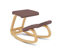 Varier Variable Balans Silla ergonómica madera marrón/moca movimiento postura oficina hogar oficina aprendizaje 10 años garantía de calidad