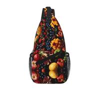 Variety Fresh Fruits - Riñonera cruzada para el hombro, correa para el hombro, cintura para hombres y mujeres