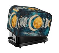 Variety Of The Moon - Cubierta para tostadora de 2 rebanadas de cocina con bolsillos, protección contra el polvo y las huellas dactilares