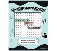 VARIETY WORD SEARCH: 50+ Word Search Puzzles