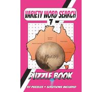 Variety Word Search 7 Puzzle Book: Easy to Read Print About Various Topics | 6 x 9 inches | 117 pages | 57 Puzzles | Solutions Included