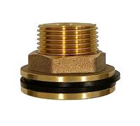 Varile - 1/2" y 3/4" latón tanque paso roscado (1/2")