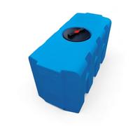Varile Depósito de agua potable de 240 l, resistente al transporte, apto para alimentos, para barcos, caravanas, remolques (azul)