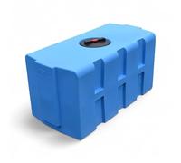 Varile Depósito de agua potable de 350 l, resistente al transporte, apto para alimentos, para barcos, caravanas, remolques (azul)