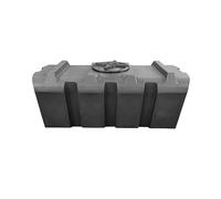 Varile Depósito de Agua Potable de 500 L, sin bisfenol A, Rosca integrada de 3/4", Apto para Alimentos (Negro)