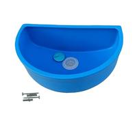 Varile Multifuncional tazón de plástico azul para jardín, camping y autocaravanas - Incluye filtro para cabello, accesorios y diseño robusto