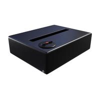 Varile NEO Depósito plano, resistente al transporte, apto para alimentos, para barcos, caravanas, remolques (negro, 400 L)