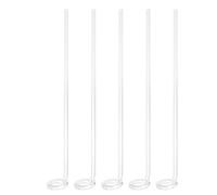 Varilla 5piezas Agitadora de Vidrio de Laboratorio Transparente Reutilizable