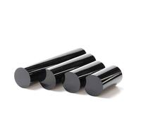 Varilla Acrílica, Varilla Acrílica Transparente, Acrylic Dowel Rods, 65-80Mm Dia 500Mm Length Black Acrylic Round Rod for DIY Crafts Party Decorations Gardening,65mm(65mm)