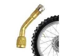 Varilla adaptadora de inflado: extensión de válvula doblada para neumático de motocicleta, conector de bomba de inflado en ángulo | Adaptador de aire de tubo de inflado de neumáticos de camión