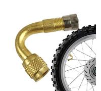 Varilla adaptadora de inflado: extensión de válvula doblada para neumático de motocicleta, conector de bomba de inflado en ángulo | Adaptador de aire de tubo de inflado de neumáticos de camión