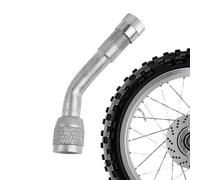 Varilla adaptadora de inflado: extensión de válvula doblada para neumático de motocicleta, conector de bomba de inflado en ángulo | Adaptador de aire de tubo de inflado de neumáticos de camión