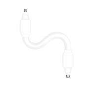 Varilla adaptadora de tornillo flexible universal de 1/4 pulgadas macho a macho para cámaras de acción DSLR, soportes de luz, soportes de teléfono, varilla de extensión de cámara flexible