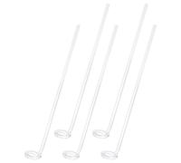 Varilla Agitadora de Laboratorio de Vidrio Transparente 5 Piezas Reutilizable