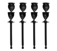 Varilla Agitadora De Pintura Resistente Desgaste Vástagos Hexagonales Mezcladores De Resinas Epoxi Accesorio De Taladro Helicoidal Accesorios De Herramientas Eléctricas Paleta Mezcladora 4