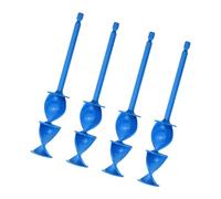 Varilla Agitadora De Pintura Resistente Desgaste Vástagos Hexagonales Mezcladores De Resinas Epoxi Accesorio De Taladro Helicoidal Accesorios De Herramientas Eléctricas Paleta Mezcladora 4