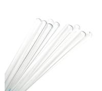 Varilla agitadora de vidrio, Paquete de 12 varillas agitadoras vidrio borosilicato for vasos laboratorio y cócteles varios tamaños(0.28x12inch)