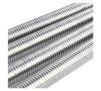 Varilla completa galvanizada M3-M12 pernos de barra de tornillo de alambre métrico longitud de acero al carbono 12mm-190mm(80mm,M5(2pcs))