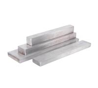 Varilla Cuadrada de Acero Inoxidable Barra plana de acero inoxidable 304, placa cuadrada y rectangular(Length 500mm,3x3.0mm 1pc)