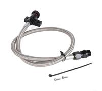 Varilla de aceite de transmisión con bloqueo para Ford F-150 2010-2023, compatible con transmisión automática 6R80 10R80 4R75E, repuesto OEM 22200, negro y plateado