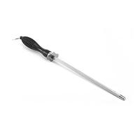 Varilla de afilado de borde fino, afilador de cuchillos antideslizante de acero al carbono, afilador de tijera para cocina, herramientas de barbacoa, cocina al aire libre