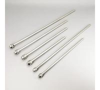 Varilla de agitación superior, Barra agitadora de acero inoxidable 304 for laboratorio, eje de agitación, varios tamaños(8x350mm)