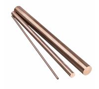 Varilla de aleación de cobre y tungsteno (80% W, 20% Cu), 200 mm de longitud, for investigación científica y pruebas industriales.(Dia18mm)