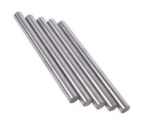 Varilla de aleación de tungsteno plateado, electrodo de W70-Ag30 de alta dureza for soldadura, resistencia a la erosión del, 1 ud.(8mmx100mm)