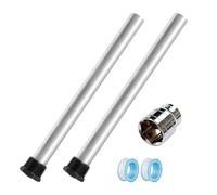 Varilla de ánodo para calentador de agua RV, paquete de 2, compatible con calentador de agua Suburban RV, barra de ánodo de magnesio para calentador de agua caliente, rosca NPT de 9.25 pulgadas de