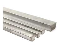 Varilla de barra cuadrada de acero inoxidable 304, superficie brillante pulida, ancho de 5 mm a 80 mm, longitud de 100 mm, 1 unidad(12x12mm)