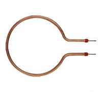 Varilla de calefacción de acero inoxidable para parrilla, duradera, robusta | 8 mm de diámetro, distribución rápida del calor, cocción uniforme, para sartenes y parrillas, ahorro de energía