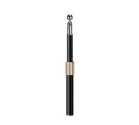 Varilla de cámara extensible de hierro de doble cabeza de 25 a 40 cm, rosca de 1/4 pulgadas, montaje giratorio para equipos móviles de transmisión en vivo, barra de montaje telescópica de hierro para