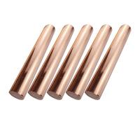 Varilla de Cobre de 5 Piezas: Varillas Redondas de Metales Puros Ø 8 X 100 Mm para la InvestigacióN Comparativa de las Propiedades del Material