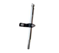 Varilla de conexión para eje de transmisión de doble pedal, pieza de repuesto para máquina de bombo con construcción de metal resistente al desgaste, 15,5 cm, con clip negro