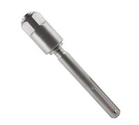 Varilla de conversión de taladro de martillo rotativo de 220 mm, 40 Cr de acero redondo, barra de extensión para SDS MAX para adaptarse a brocas estándar, adaptador antioxidante resistente para uso