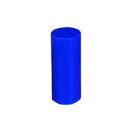 Varilla de copolímero acetal, 2 piezas de varilla de nailon POM roja, azul, amarilla, verde, blanca y negra, longitud de 500 mm, diámetro de 3-50 mm, barra de plástico duro(Blue,10x500mm)