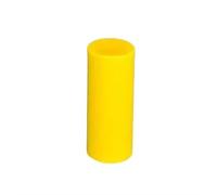 Varilla de copolímero acetal, 2 piezas de varilla de nailon POM roja, azul, amarilla, verde, blanca y negra, longitud de 500 mm, diámetro de 3-50 mm, barra de plástico duro(Yellow,3x500mm)