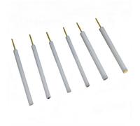 Varilla de electrodo de metal raro de alta pureza for uso en laboratorio | Electrodo cilíndrico resistente a la erosión | 1 pieza con camisa de PTFE(Titanium(Ti))