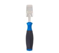 Varilla de empuje de pistón para ciclismo, herramienta de prensa de pistón multiusos antideslizante, herramienta esparcidora de pistón portátil con asa, herramienta de prensa de pistón azul para