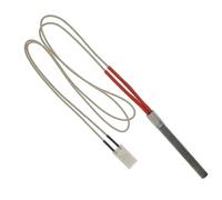 Varilla de encendido de acero inoxidable, varilla calefactora de pellets for Estufa de pellets de madera, elemento de tubo calefactor de 120v/230v(9.5x110mm 120v 200w)